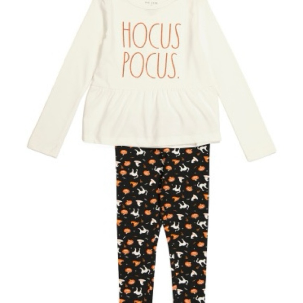 Girls Rae Dunn hocus pocus 2 piece outfit 6x